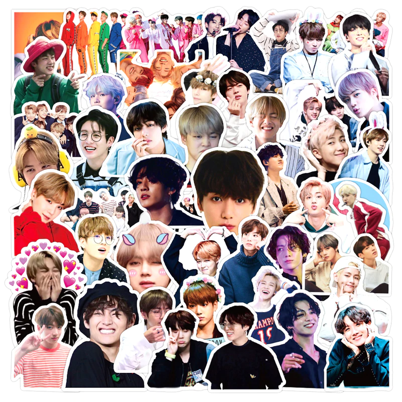 Pack Adesivos KPOP/BTS em Alta Qualidade