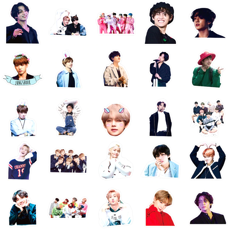 Pack Adesivos KPOP/BTS em Alta Qualidade